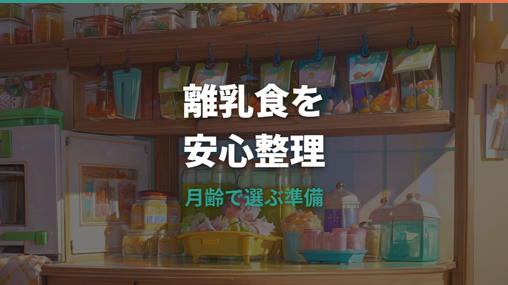 フリーズドライ離乳食は安全？月齢別の選び方と戻し方をやさしく整理