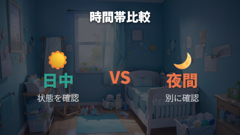 漏れにくさと吸収力の口コミは日中と夜間で分ける