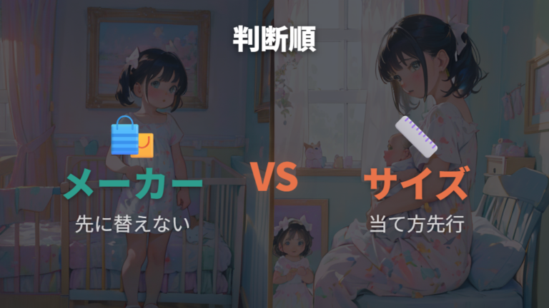 Sサイズへ替えるサインが出たらメーカー変更より先にサイズ感を見直す