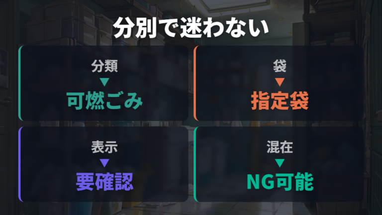 自治体で違うおむつの分別ルールは可燃ごみだけで決めない