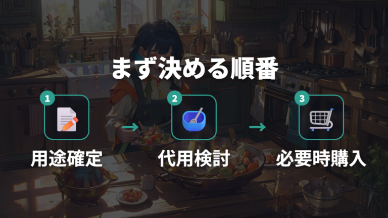 初期のペースト作りは道具の代用も考える